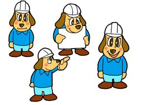小田　一郎 (ichannel16)さんの建設現場を説明する動物のキャラクターデザインへの提案