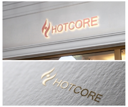 hope2017 (hope2017)さんの温熱治療器「HOTCORE」のロゴへの提案