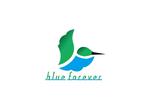 日和屋 hiyoriya (shibazakura)さんのアパレルショップサイト 「blue forever」のロゴ作成以来への提案