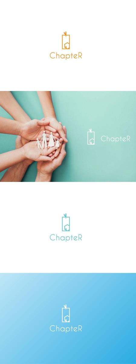 red3841 (red3841)さんのマイホーム売買会社、株式会社ChapteRの「ChapteR」のロゴデザインへの提案