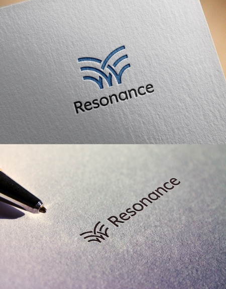 D.R DESIGN (Nakamura__)さんの新ブランド"Resonance"のロゴへの提案