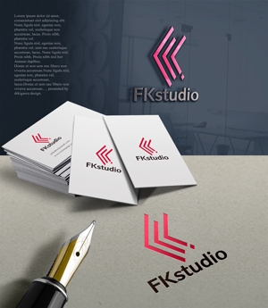 drkigawa (drkigawa)さんのテレビ番組編集スタジオ「FKstudio」の新ロゴへの提案