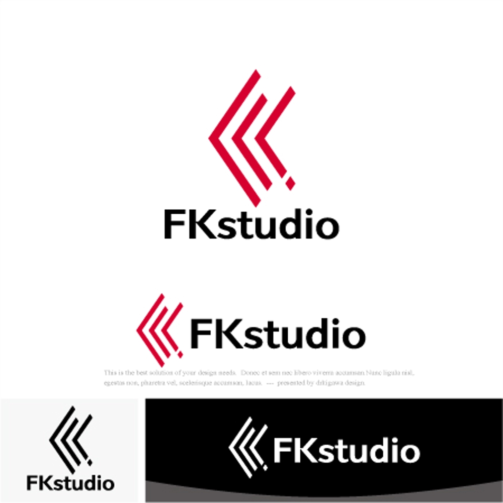 テレビ番組編集スタジオ「FKstudio」の新ロゴ