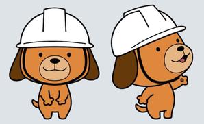 BlackPenguin (BlackPenguin)さんの建設現場を説明する動物のキャラクターデザインへの提案