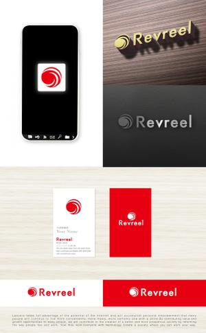 tog_design (tog_design)さんのネットビジネス、ネットショップ、SNSに使用「Revreel」のロゴへの提案