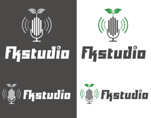 Force-Factory (coresoul)さんのテレビ番組編集スタジオ「FKstudio」の新ロゴへの提案