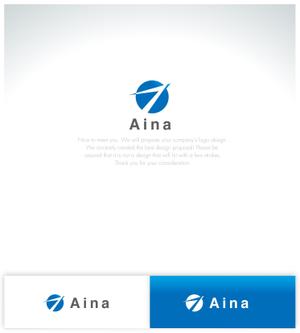 RYUNOHIGE (yamamoto19761029)さんのスポーツ系ブランド「Aina（アイナ）」のロゴへの提案