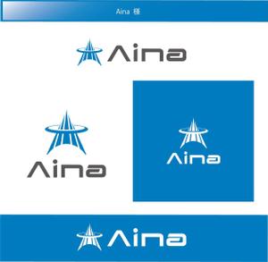 FISHERMAN (FISHERMAN)さんのスポーツ系ブランド「Aina（アイナ）」のロゴへの提案