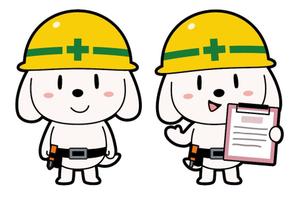 BlackPenguin (BlackPenguin)さんの建設現場を説明する動物のキャラクターデザインへの提案