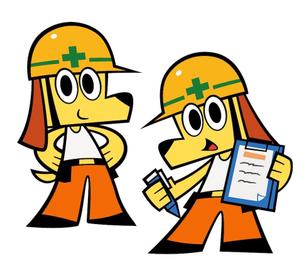 BlackPenguin (BlackPenguin)さんの建設現場を説明する動物のキャラクターデザインへの提案