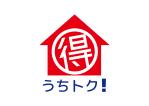 tora (tora_09)さんのオンライン不動産「うちトク！」のロゴへの提案