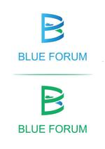tatuya.h (05250704nahochi)さんの漁業者プラットフォーム「ブルーフォーラム」のロゴへの提案