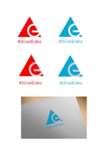 Rabitter-Z (korokitekoro)さんのトライアスロンチーム「AthlonGlänz」のロゴ制作への提案