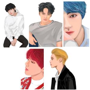 Yucsy  (Yucsy)さんのHP使用、人物写真をリアルテイストのイラストにしていただきたいです。への提案