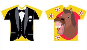 chiharu2010 ()さんの吉本興業ビタミンSお兄ちゃんのYouTube「お兄ちゃんネル」のオリジナルTシャツへの提案