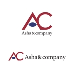 YASUSHI TORII (toriiyasushi)さんのマーケティング/リサーチ会社　Asha & company（ｱｼｬ ｱﾝﾄﾞ ｶﾝﾊﾟﾆｰ)のロゴへの提案