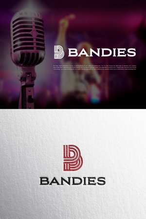 YOO GRAPH (fujiseyoo)さんの企業名「BANDIES」のロゴへの提案