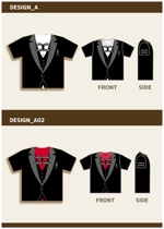 K&T design (TASHI_KEN)さんの吉本興業ビタミンSお兄ちゃんのYouTube「お兄ちゃんネル」のオリジナルTシャツへの提案