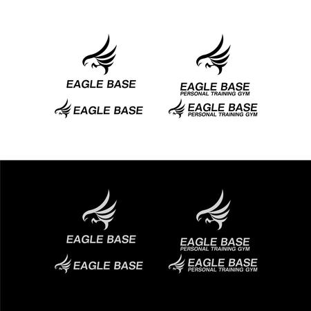 D.R DESIGN (Nakamura__)さんのパーソナルジム「EAGLE BASE」のロゴへの提案