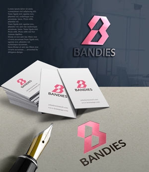 drkigawa (drkigawa)さんの企業名「BANDIES」のロゴへの提案