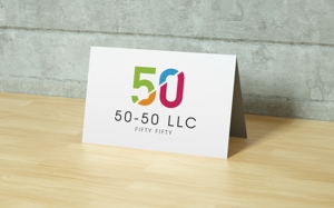 HELLO (tokyodesign)さんの新会社「５０−５０合同会社」の会社ロゴへの提案