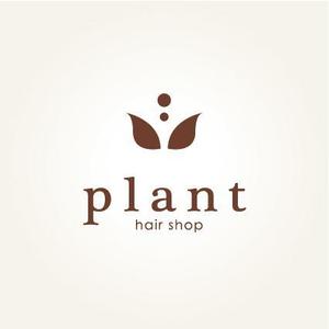 Nayaさんの「hair shop   plant」のロゴ作成への提案