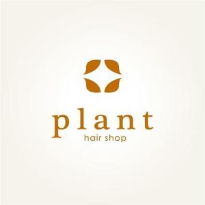 Nayaさんの「hair shop   plant」のロゴ作成への提案