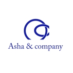 JUGEMU (JUGEMU)さんのマーケティング/リサーチ会社　Asha & company（ｱｼｬ ｱﾝﾄﾞ ｶﾝﾊﾟﾆｰ)のロゴへの提案