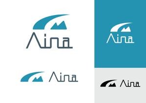 sametさんのスポーツ系ブランド「Aina（アイナ）」のロゴへの提案