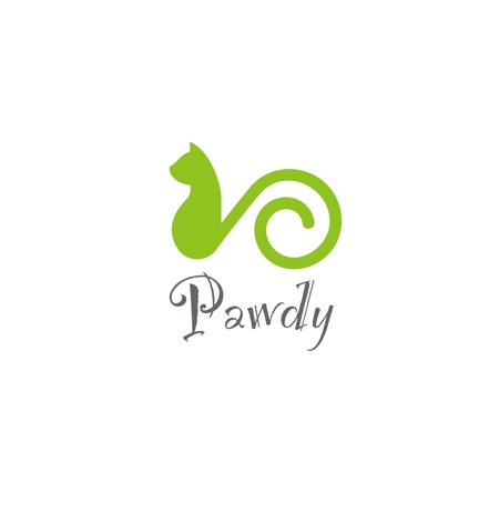 キャット用品ブランド Pawdy パウディ のロゴの依頼 外注 ロゴ作成 デザインの仕事 副業 クラウドソーシング ランサーズ Id