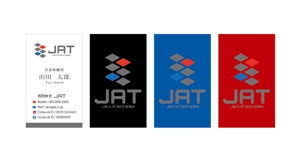 hiroanzu (hiroanzu)さんのコンサルティング会社「合同会社JAT」の名刺デザインへの提案