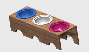 N-product (Noriyori)さんの猫用の陶製食器（フードボウル・ウォーターボウル）のデザインへの提案