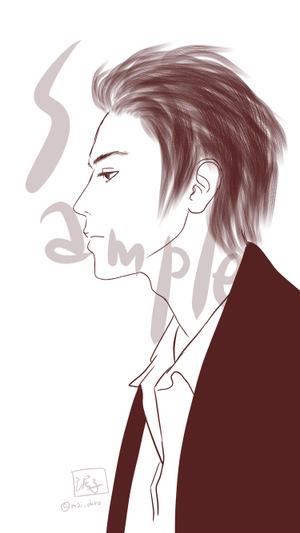 どろ（泥子幸繁） ()さんのHP使用、人物写真をリアルテイストのイラストにしていただきたいです。への提案