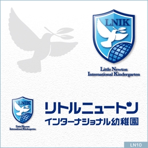 neomasu (neomasu)さんの「リトルニュートン　インターナショナル幼稚園」のロゴ作成への提案