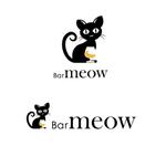 長谷川映路 (eiji_hasegawa)さんのバー「meow」のロゴ作成への提案