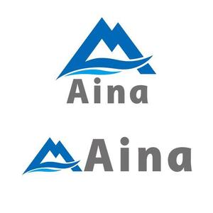 LHRSさんのスポーツ系ブランド「Aina（アイナ）」のロゴへの提案