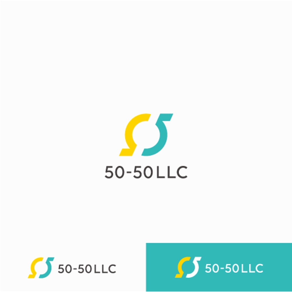 新会社「５０−５０合同会社」の会社ロゴ