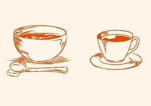 絵描きや かず (ekakiya-kazu)さんのカフェのコンセプトを表現するイラストへの提案
