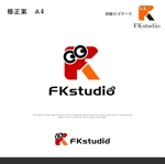 Mizumoto (kmizumoto)さんのテレビ番組編集スタジオ「FKstudio」の新ロゴへの提案
