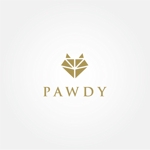tanaka10 (tanaka10)さんのキャット用品ブランド「Pawdy(パウディ)」のロゴへの提案