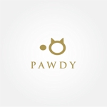 tanaka10 (tanaka10)さんのキャット用品ブランド「Pawdy(パウディ)」のロゴへの提案