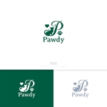  nobuworks (nobuworks)さんのキャット用品ブランド「Pawdy(パウディ)」のロゴへの提案