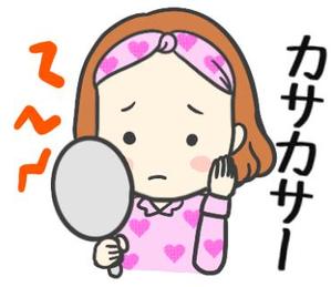石川歩 (1107ayumin)さんのスキンケアシリーズのLINEスタンプへの提案