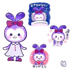 雨音はるじ (amane_haruji)さんのスキンケアシリーズのLINEスタンプへの提案