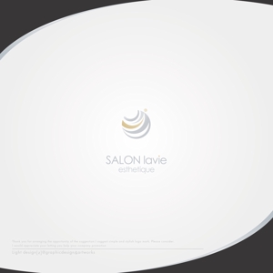 XL@グラフィック (ldz530607)さんの『salon lavie』『SALON　lavie』その下にesthetiqueを。  への提案