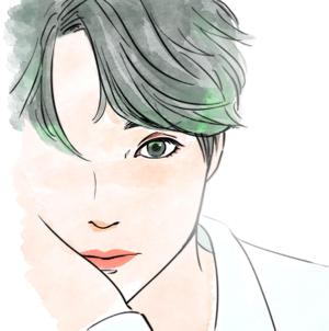 久貫 ちず (kunuri_chizu)さんのHP使用、人物写真をリアルテイストのイラストにしていただきたいです。への提案
