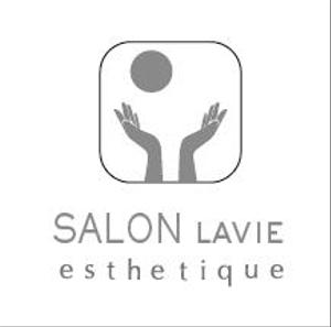 creative1 (AkihikoMiyamoto)さんの『salon lavie』『SALON　lavie』その下にesthetiqueを。  への提案