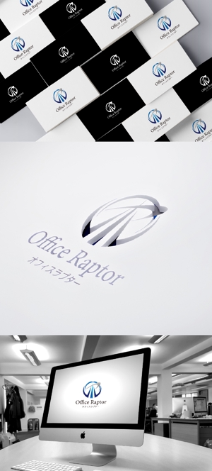 k_31 (katsu31)さんの映画製作会社「オフィスラプター」のロゴへの提案