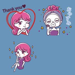 ふくだかよ(いよかん手帖) (iyokan_kayo)さんのスキンケアシリーズのLINEスタンプへの提案