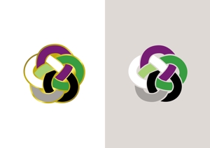 ajisaiafro (ajisaiafro)さんのセクシャルマイノリティカラーを使ったシンプルなロゴへの提案